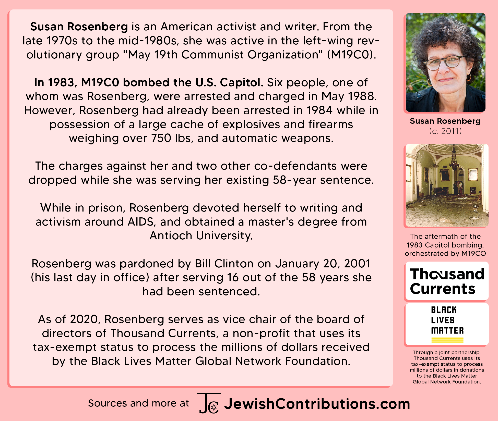 Meet Susan Rosenberg.
